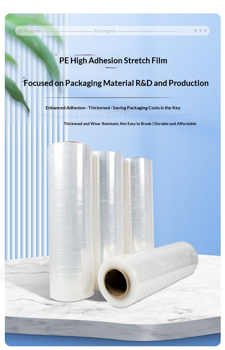 Paqueté PE Stretch autocollant Cling Film haute élasticité
