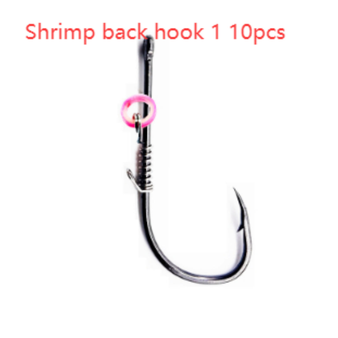 Spring Rubber Band Sea Fishing Lure pour crevettes vivantes