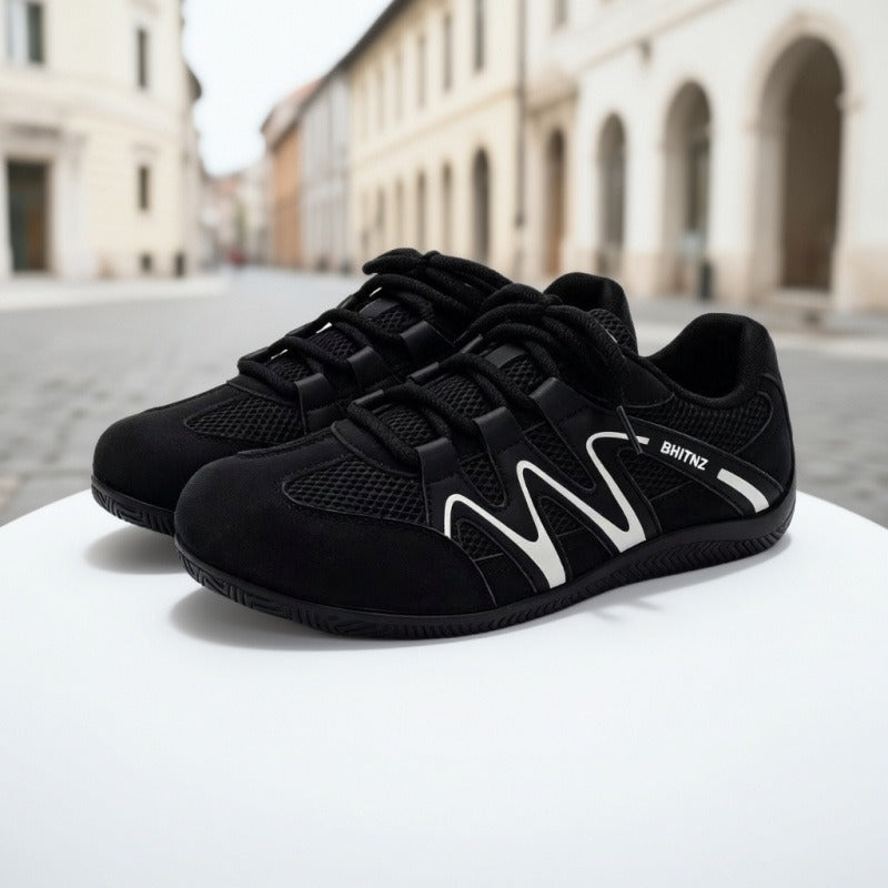 Mesh Respirant Hommes Sports polyvalents et chaussures de navette avec un sol mince