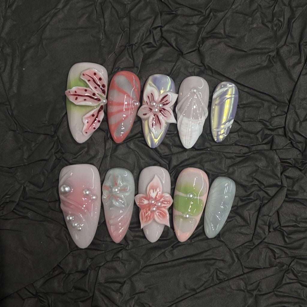 Des ongles à la main taillés sur mesure