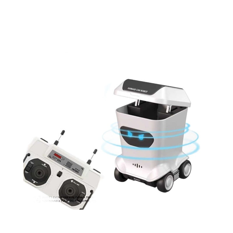 Ordinateur de bureau télécommande Mini Corbeille Can Robot Toy