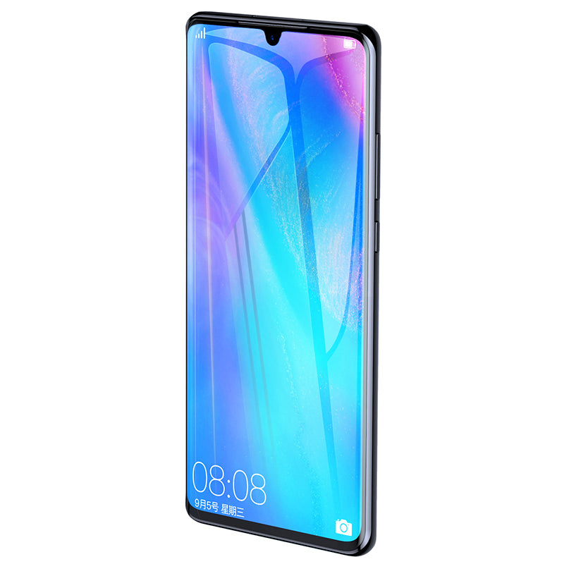Full Screen Curved Anti Soft Film deux pièces pour P30 Pro Black