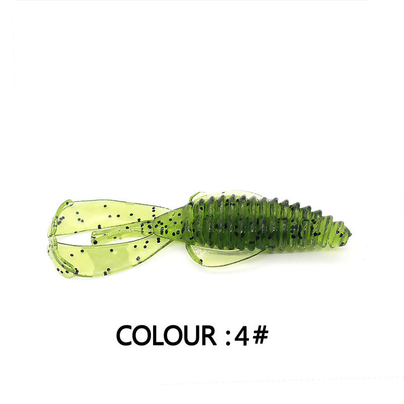 Simulation de lure appât doux 8cm Tackle de pêche