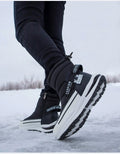 Doublure de laine d'hiver Waterproof Chaussures de coton Casual Hommes