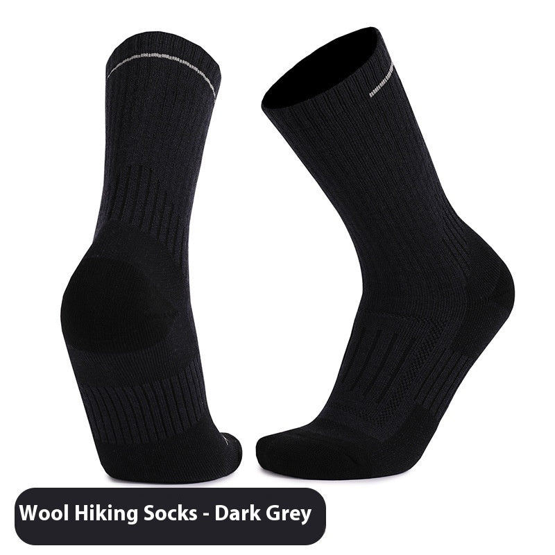 Chaussettes de sport chaudes en laine pour hommes et femmes