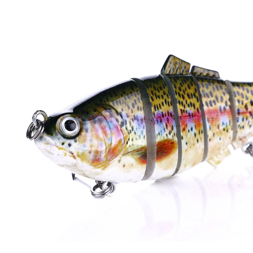 Route des poissons à faux bioniques multisections