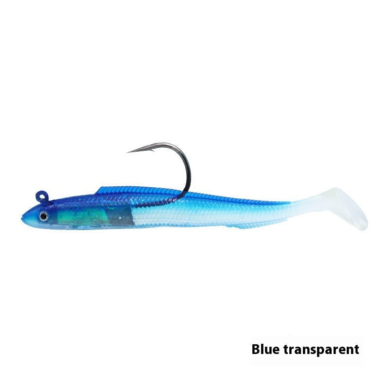 T-tail Soft Fish Jig Hook Lure Lure artificielle