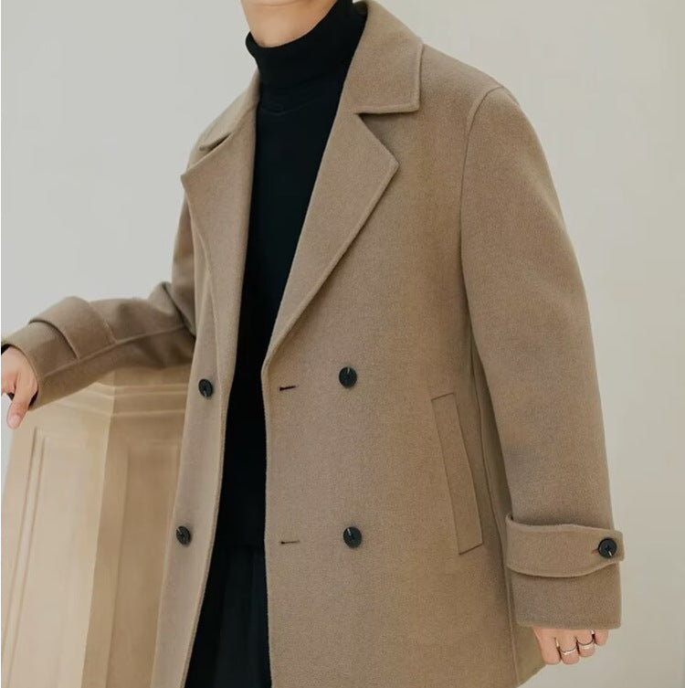 Manteau en laine pour hommes