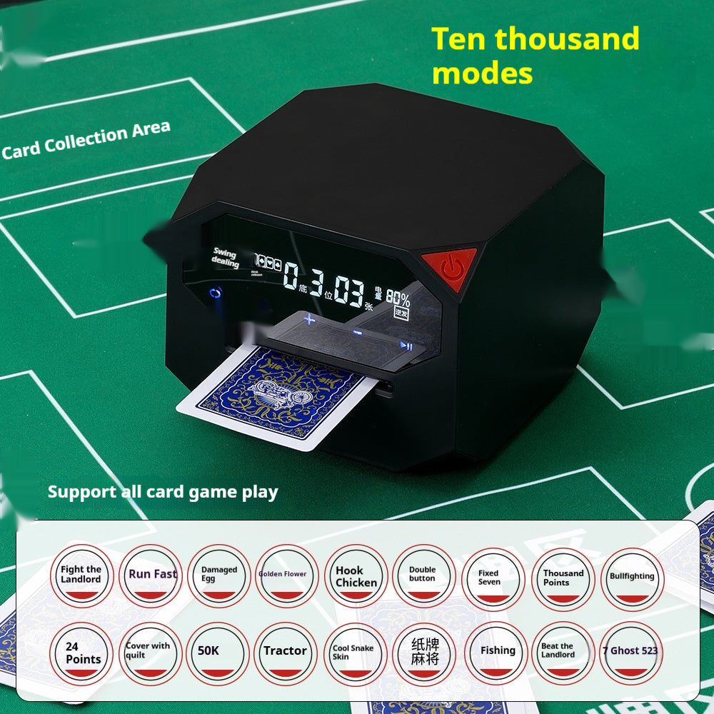 Entièrement automatique carte Silencieux Poker Dealing Machine