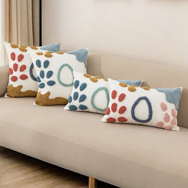 Broderie Creative Waterdrop Coussin Cover Pour Salon Canapé Oreiller