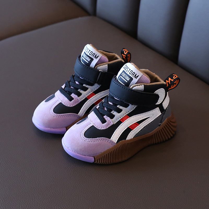 Chaussures de sport décontractées simples de mode pour enfants