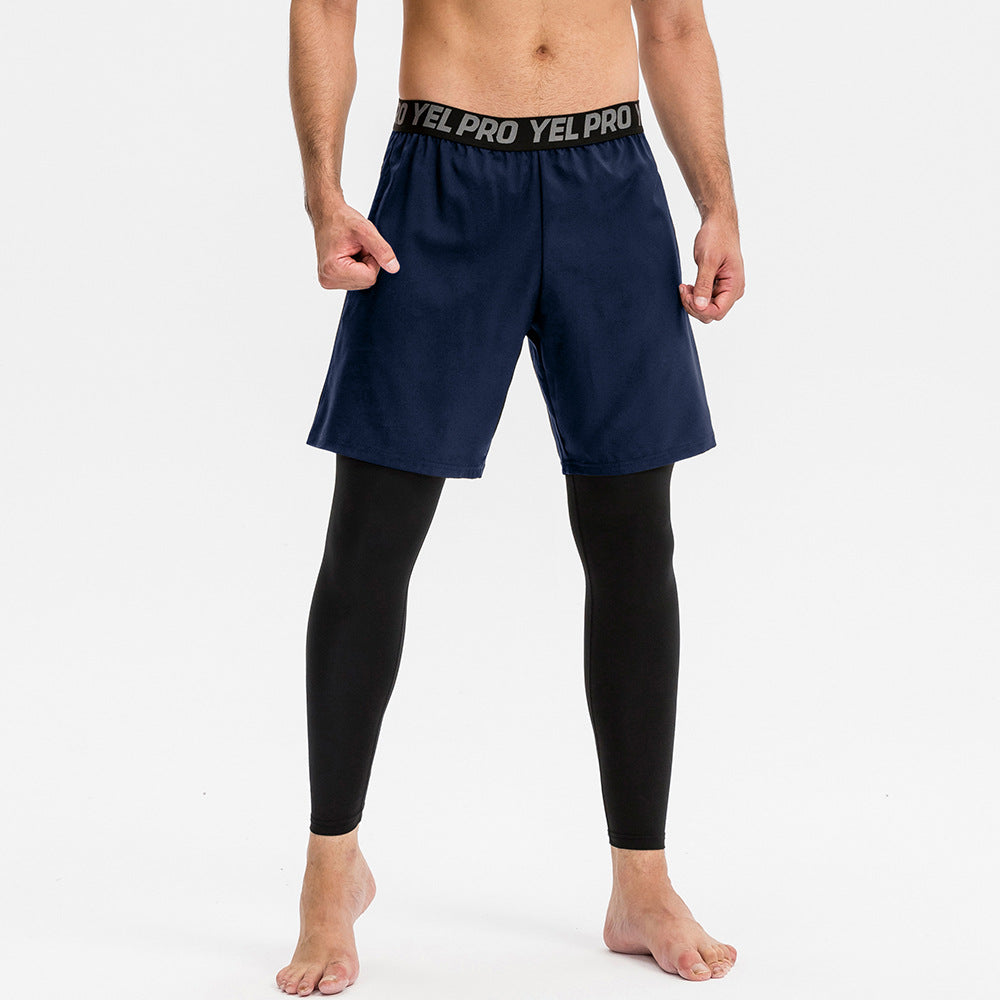Pantalons de séchage rapide haute élastique pour hommes