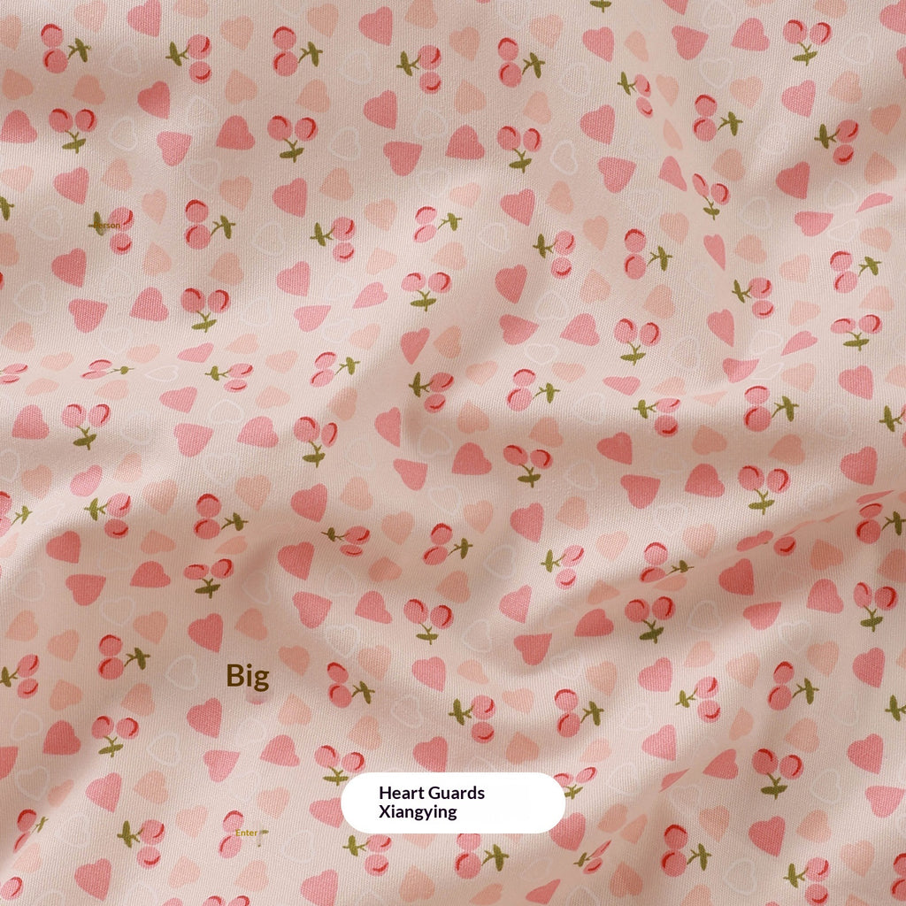 Tissu de coton fait main de style pastoral