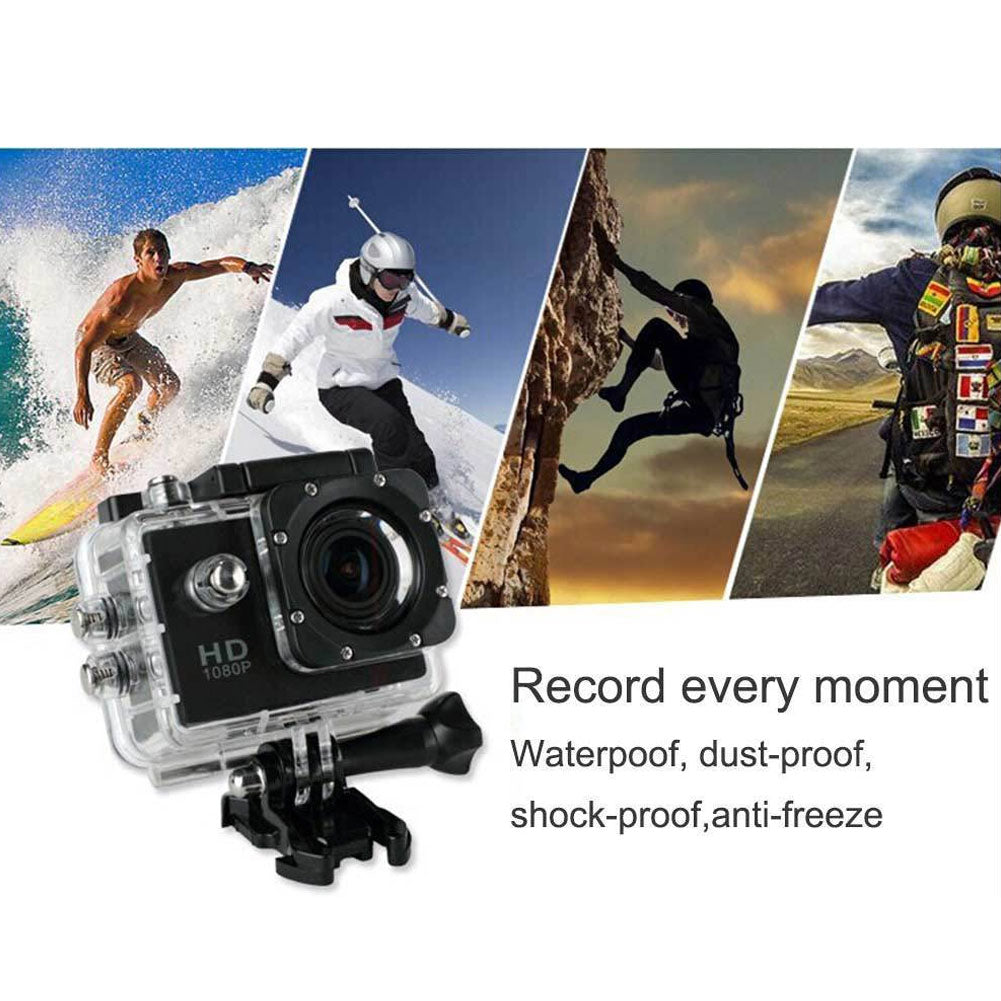 HD haute définition 1080P Action Sports Caméra DV étanche