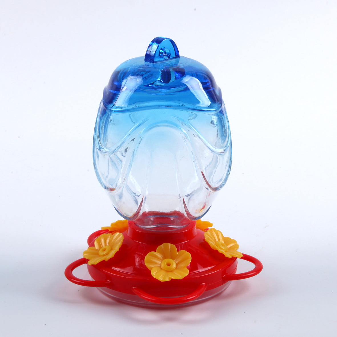 Décoration de jardin en verre peint nourrisseur de verre