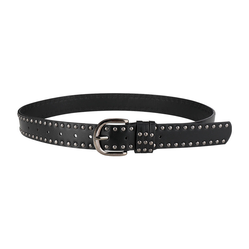 Ceinture vintage de style punk polyvalent pour femmes