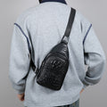 Hommes Fashionable sac de poitrine Business Commute Crossbody Style