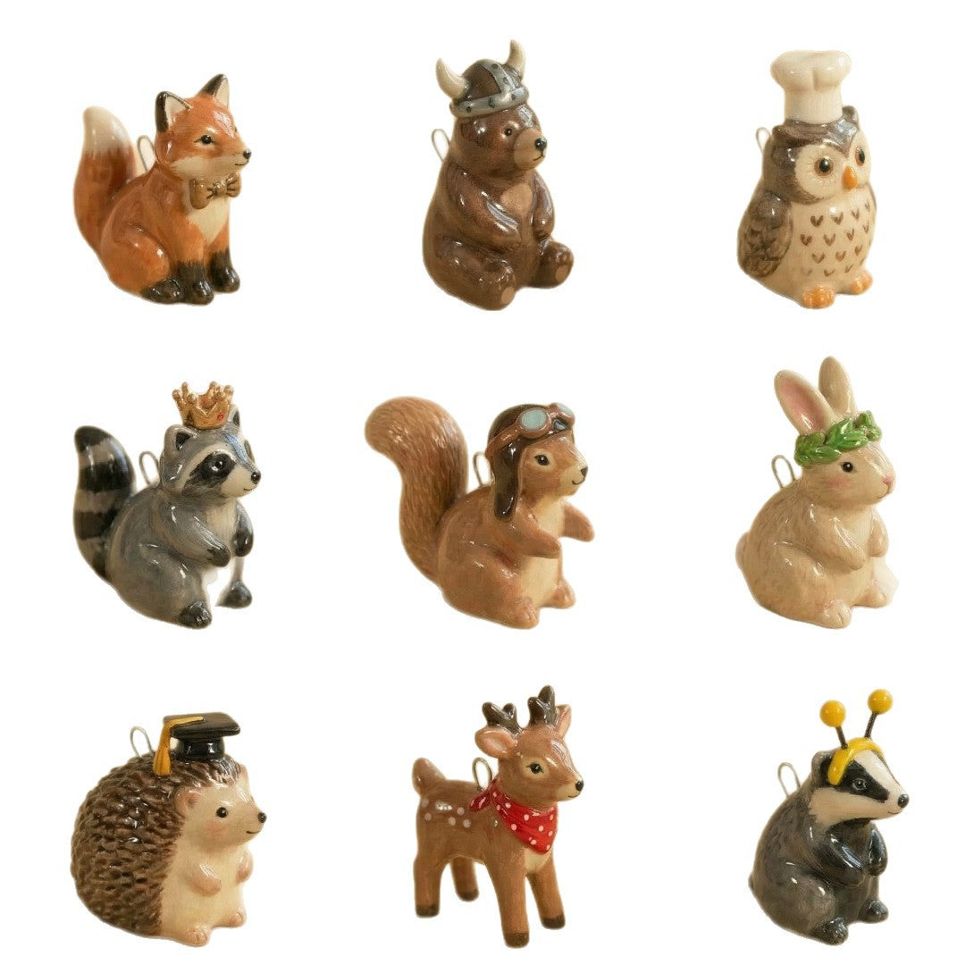 Petit Animal Série DIY Accessoires Pendentif à huile drippée