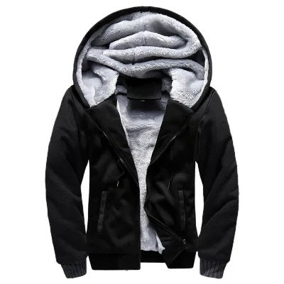 Homme style coréen Vêtements de sport rembourrés en polaire et en coton extra épais