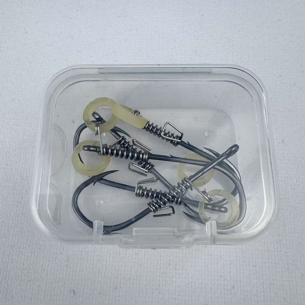 Spring Rubber Band Sea Fishing Lure pour crevettes vivantes