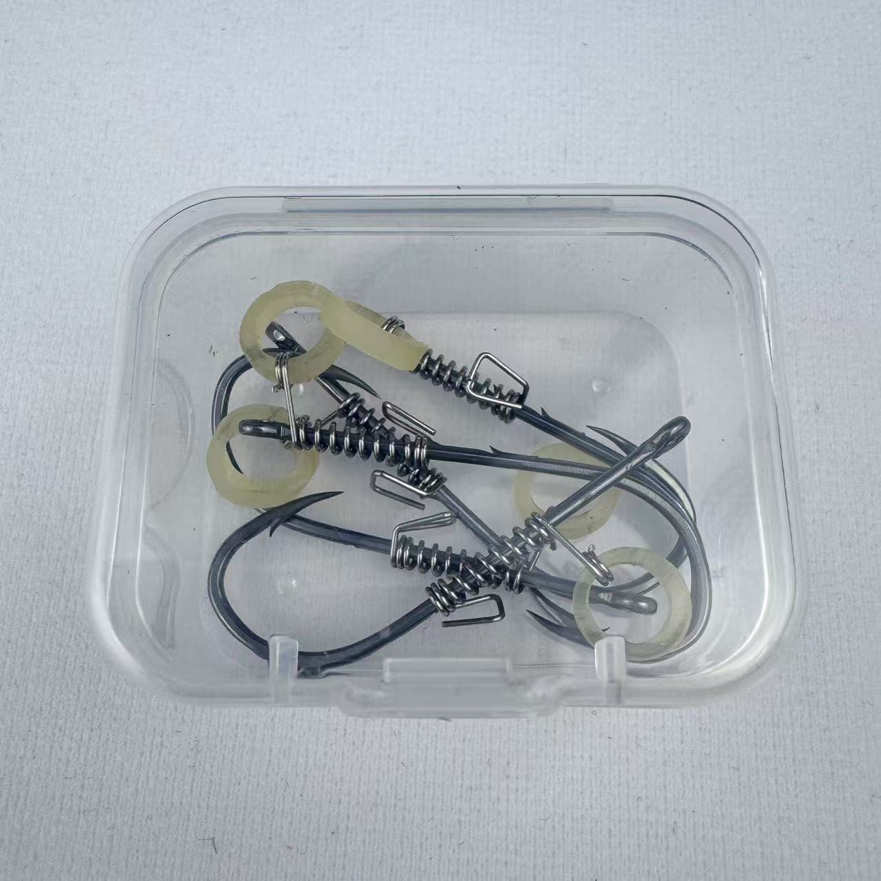 Spring Rubber Band Sea Fishing Lure pour crevettes vivantes