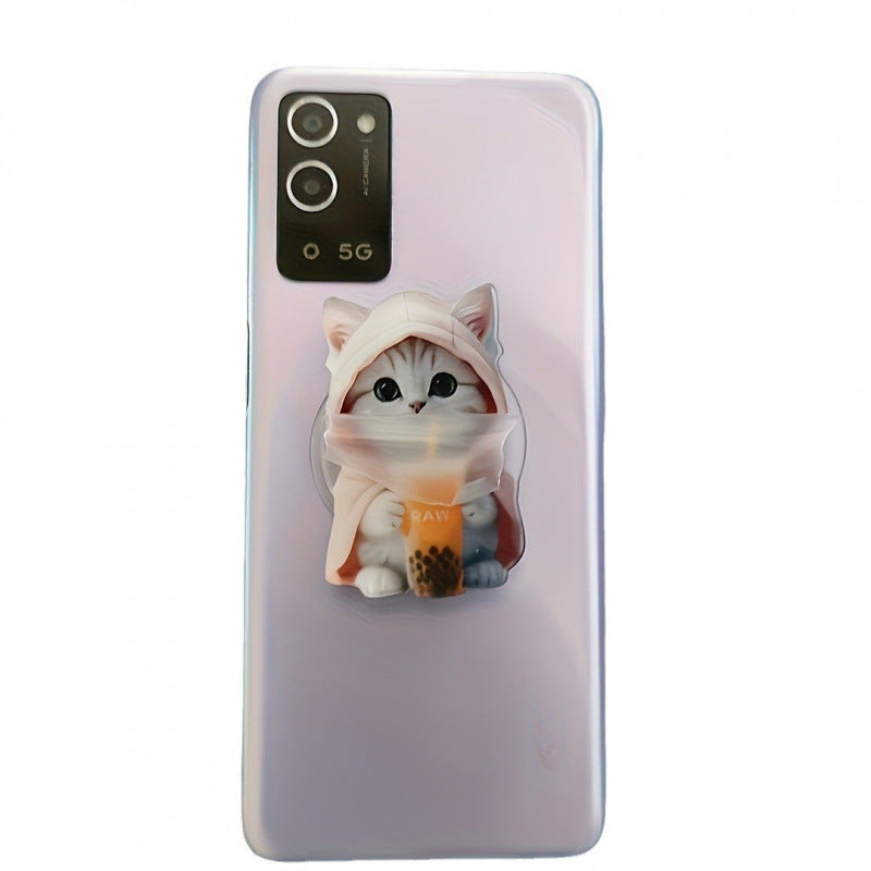 Cartoon créatif Acrylique support de téléphone plat de dessin animé