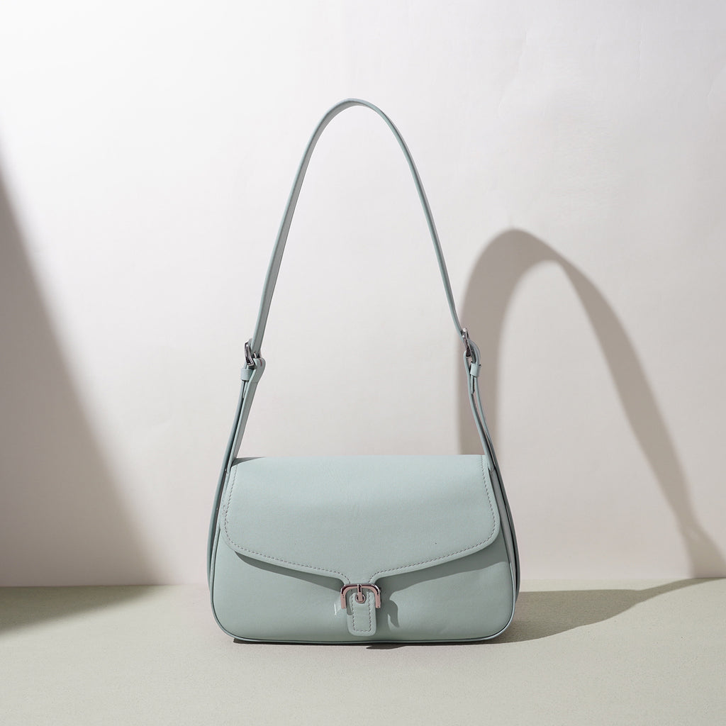Sac transversal à épaule à couleur solide à la mode