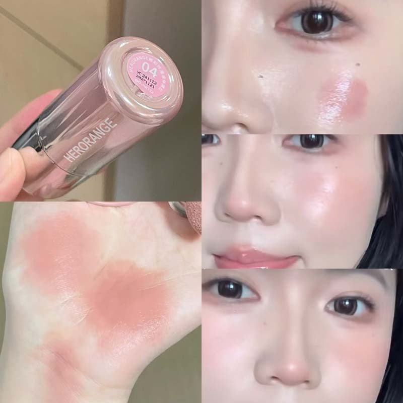 Complexion naturel améliorant la faible saturation Matte multi-utilisation liquide Blush