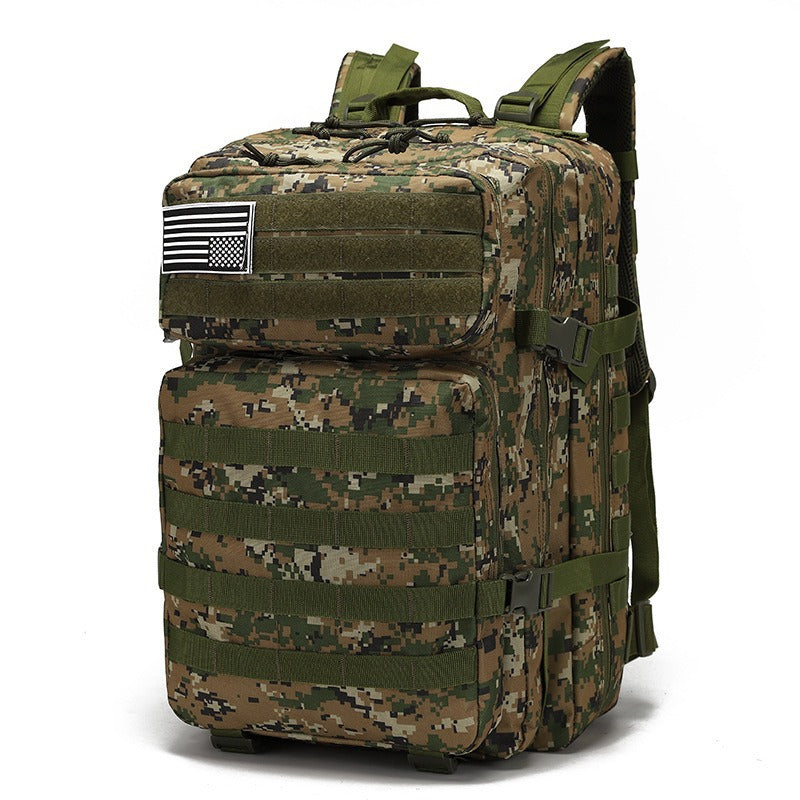 Outdoor 45L Sac à dos tactique Randonnée Hommes et femmes Sac à épaule