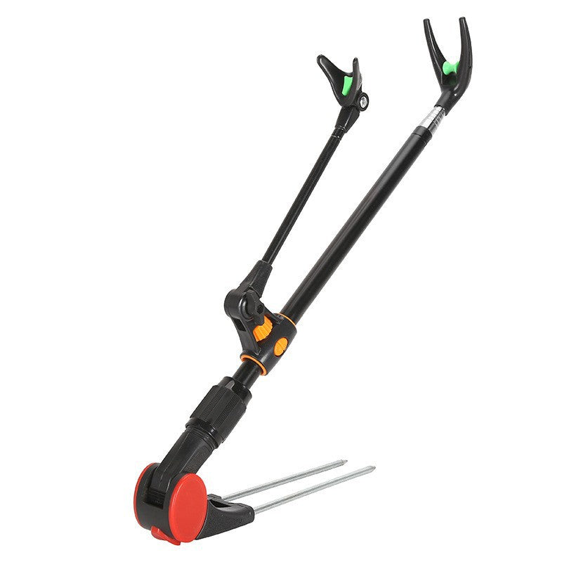 Support de tige en acier inoxydable Bracket de pêche Rod Floor Outlet