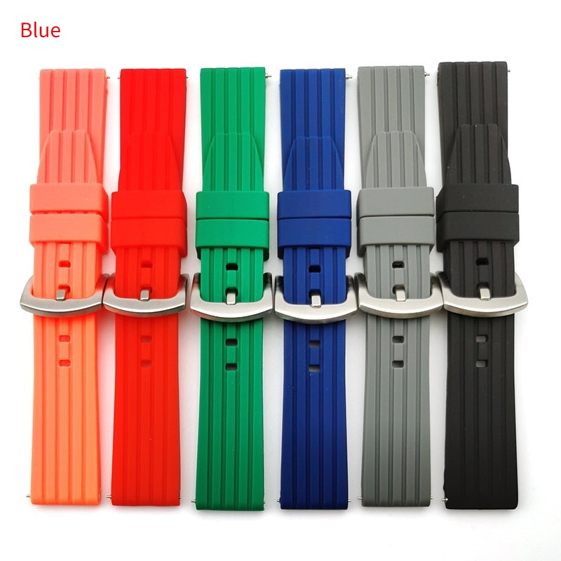 Bracelet en silicone pour pneus à rayures verticales