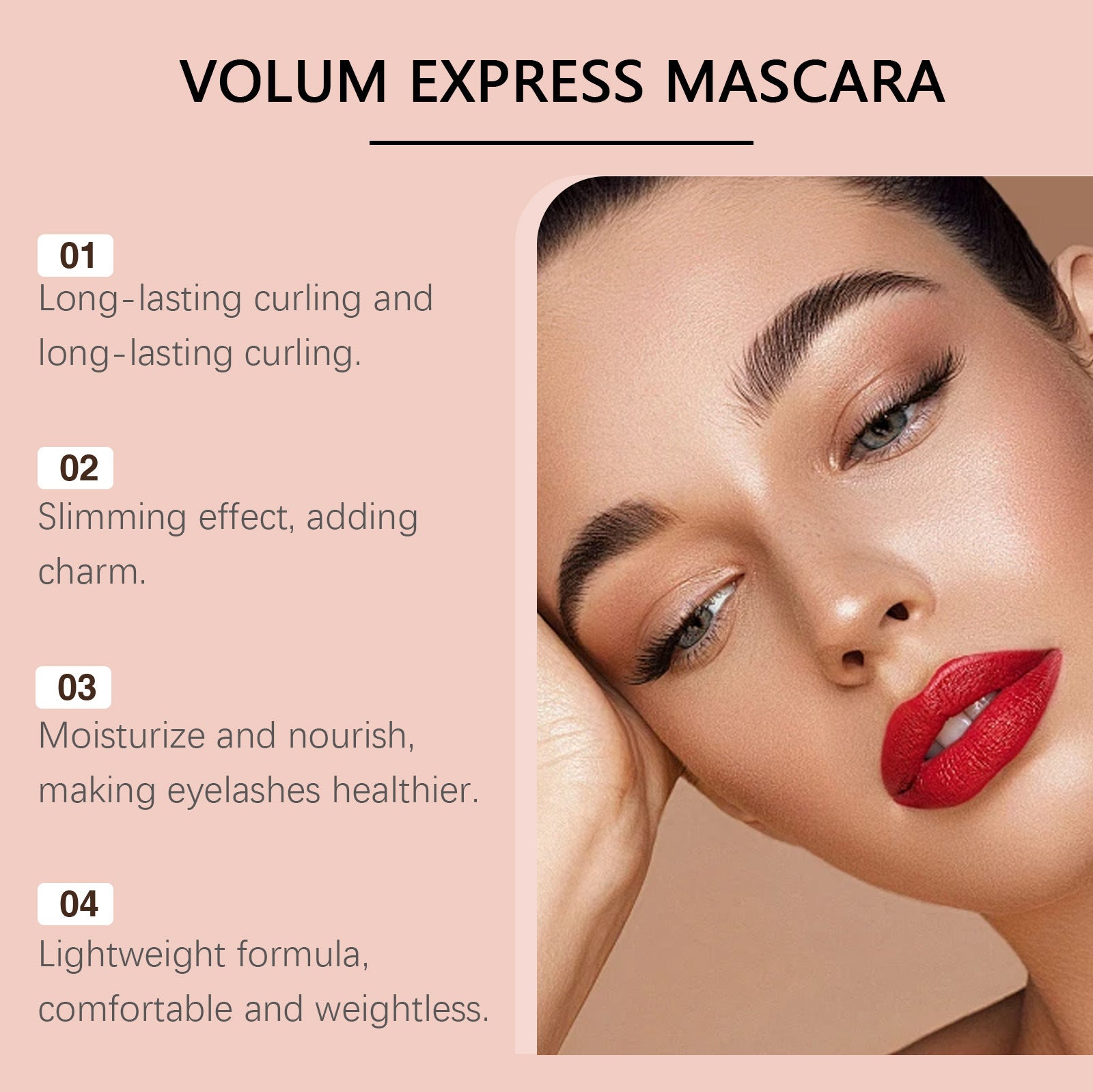Curling in-Stock produit et volumizing Mascara noir