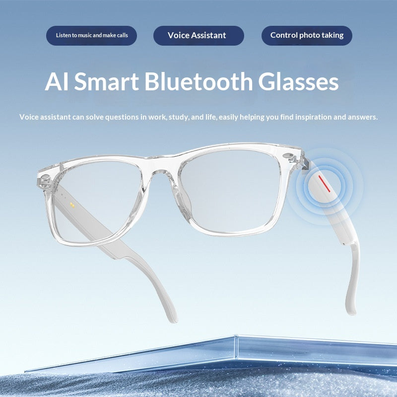Bluetooth Longue durée de vie de la batterie Multi-Functional Blue Light Blocking Call Glasses
