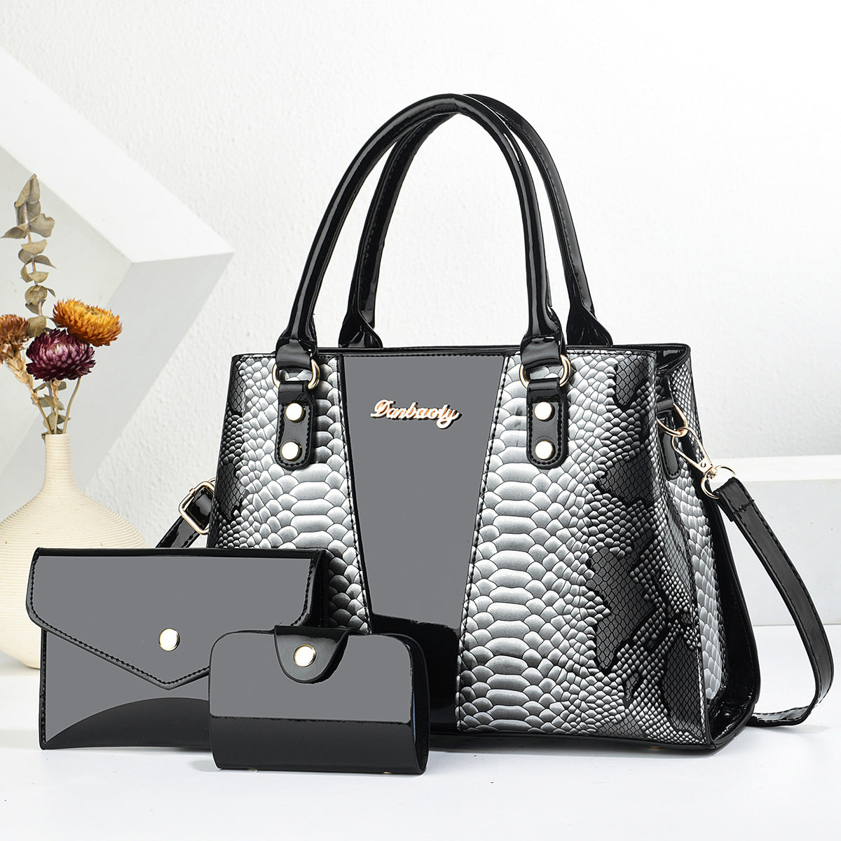 Sac à bandoulière tendance à grande capacité