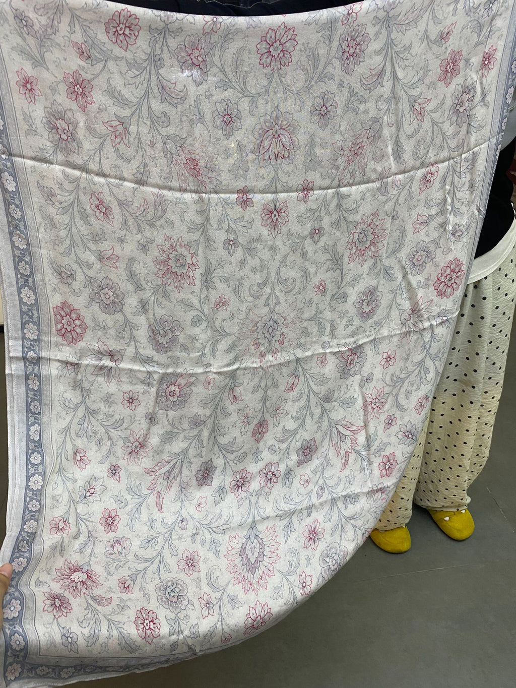 Écharpe de châle de coton modale personnalisée pour les femmes
