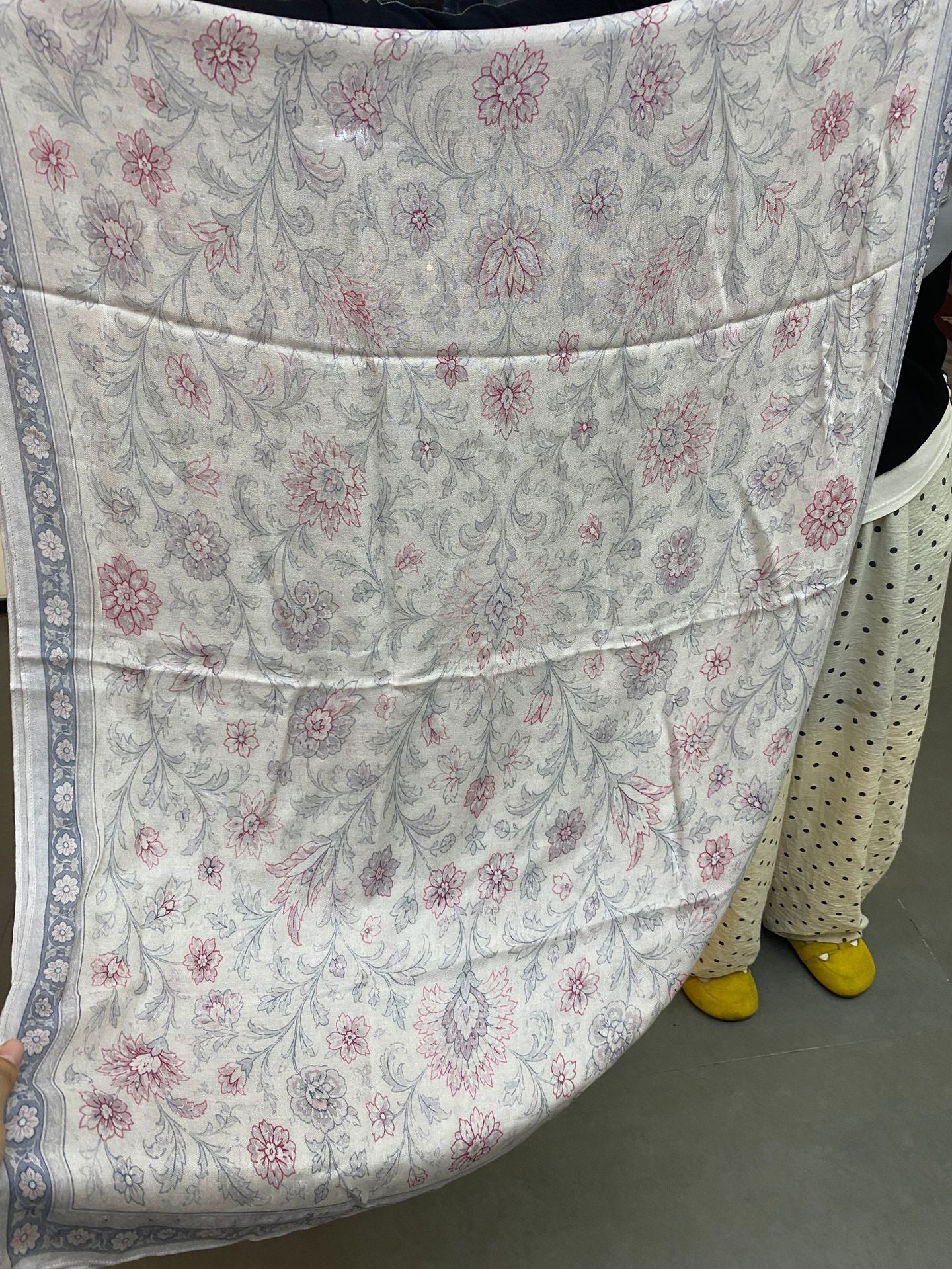 Écharpe de châle de coton modale personnalisée pour les femmes