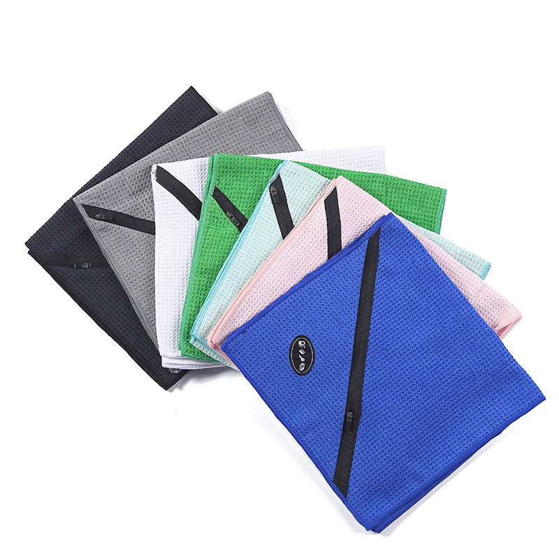 Microfibre ananas Zipper Sport serviette extérieur