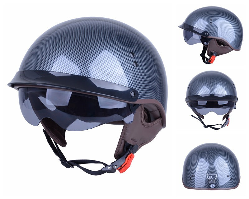 Casque d'équitation Harley quatre saisons de moto rétro pour hommes