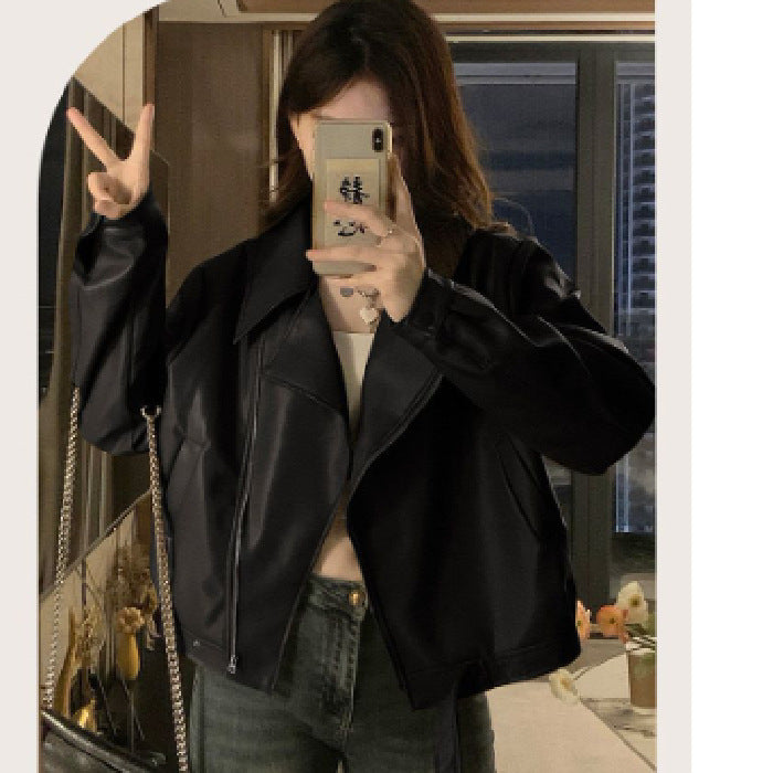 Veste casual rétro à manches longues pour femmes