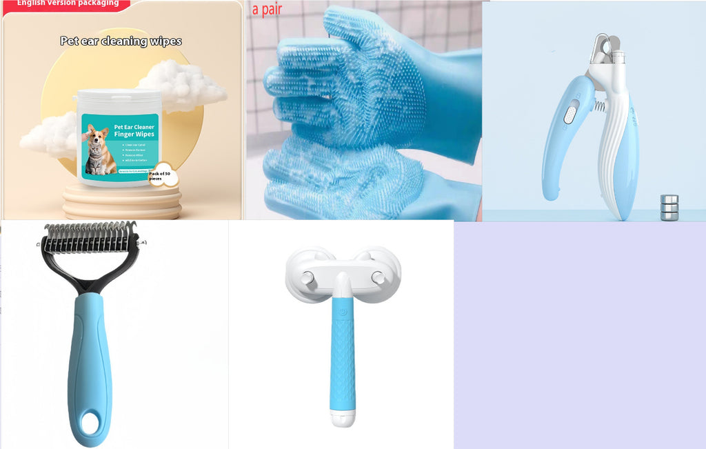 Produits jetables de nettoyage d'animaux de compagnie Wipes de nettoyage soin de l'oreille bouts de doigts suppression des mites d'oreille