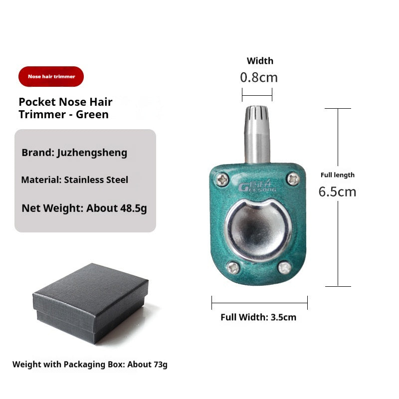 Stainless Steel Manual Hair Trimmer