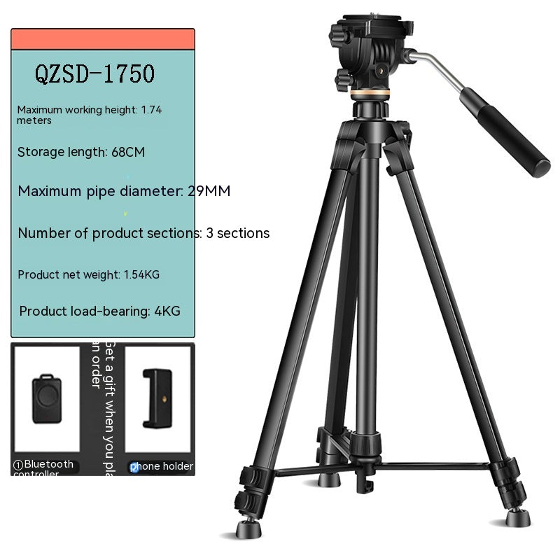 Bracket en alliage d'aluminium de Light Age SLR Camera Tripod