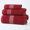 100 Coton Large Quick Absorbent et rapide Séchage Visage Serviette Set avec Serviette de bain