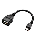 Micro V8 Mobile Phone USB OTG Adapter Cable