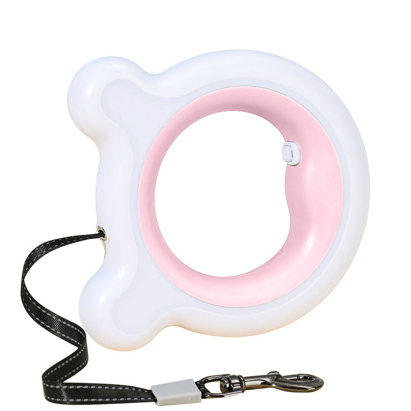 Pet laisse extérieure en plastique gris