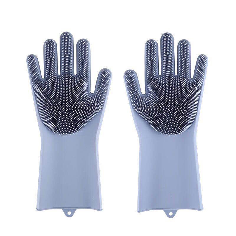 Gants de bain portatifs pour animaux domestiques anti-rayure et anti-Bite