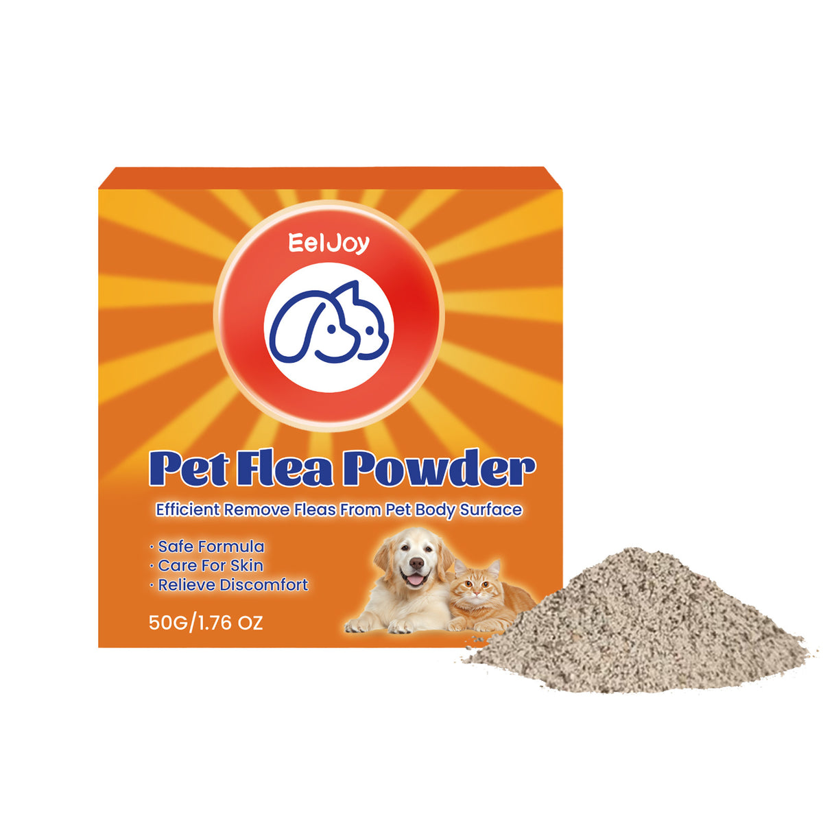 Poudre de puces d'anguille