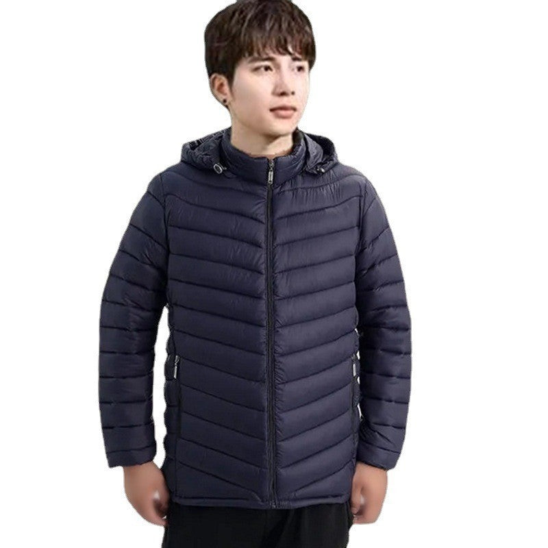 Men's Minimalist Casual Extra Thick Short Coat