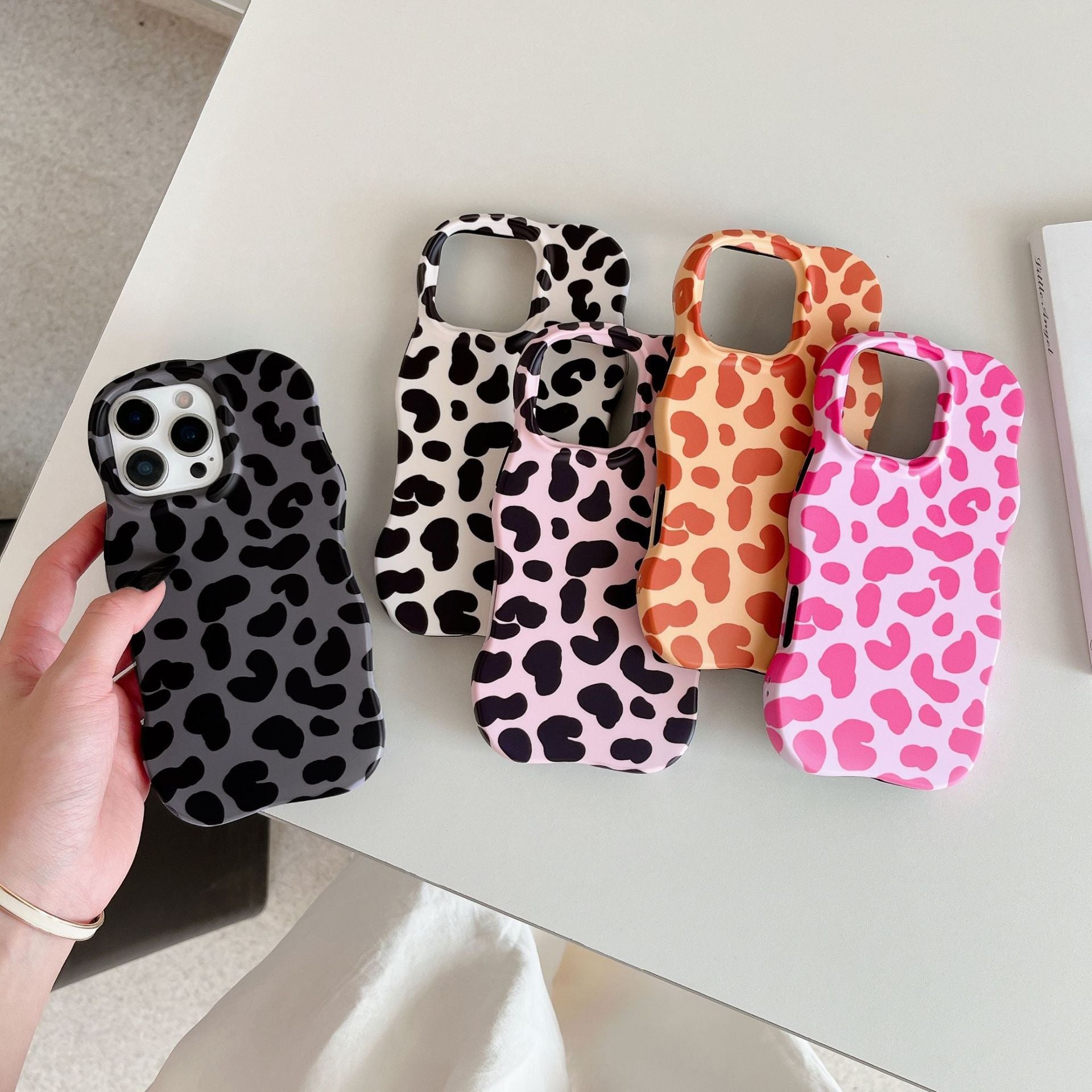 Cas de téléphone haut de gamme Leopard