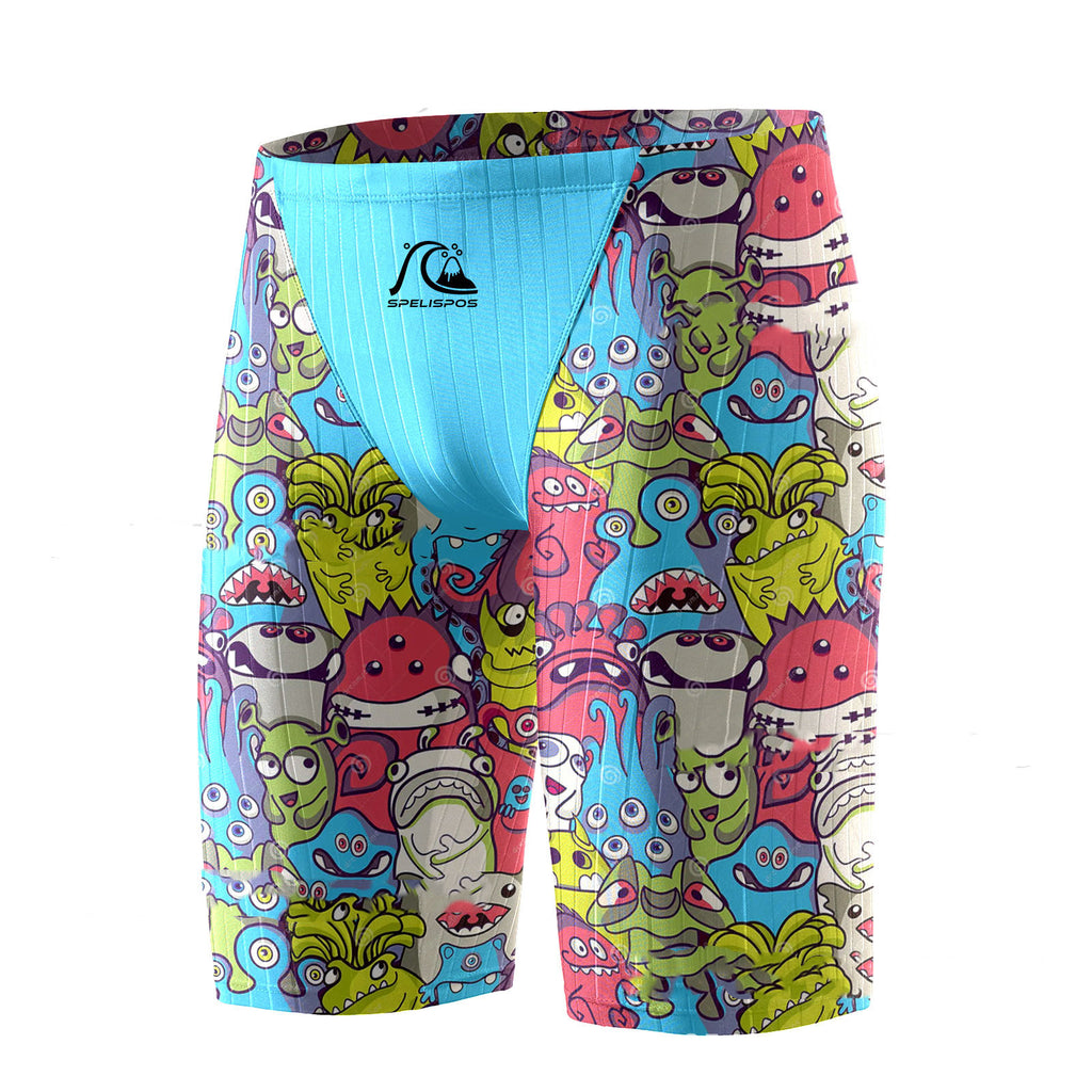 Trunks de natation pour hommes Respirant Silk Ice Feeling Quick-dry Pantalons Équipement de natation Somme